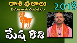 Watch Telugu Ugadi Rasi Phalalu 2018 à°®à±‡à°· à°°à°¾à°¶à°¿  (Aries) Horoscope | Vilambi Nama Samvatsaram|Top Telugu Tv Video