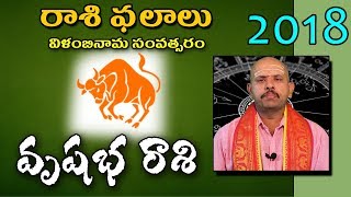 Watch Telugu Ugadi Rasi Phalalu 2018 à°µà±ƒà°·à°­  (Taurus) Horoscope | Vilambi Nama Samvatsaram | Top Telugu Tv Video