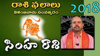Watch Telugu Ugadi Rasi Phalalu 2018 à°¸à°¿à°‚à°¹  Rasi (Leo Sign) Horoscope | Vilambi Nama Samvatsaram Video