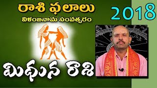 Watch Telugu Ugadi Rasi Phalalu 2018 à°®à°¿à°§à±à°¨ (Gemini) Horoscope | Vilambi Nama Samvatsaram | Top Telugu Tv Video