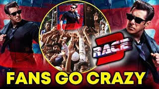 Watch RACE 3 Salman Khan FIRST LOOK | Fans Go Super Crazy | Internet JAMMED Video