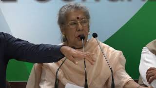 Watch AICC Press Briefing By Randeep Surjewala and Ambika Soni on killings of 39 Indians in Iraq. Video