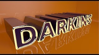Watch Liquid Text Title Making in Cinema 4D Tutorial Video