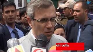 Watch Border shelling: Omar Abdullah calls for ceasefire Video