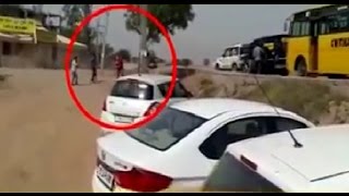 Watch LIVE video of cash van loot in Patiala goes viral Video