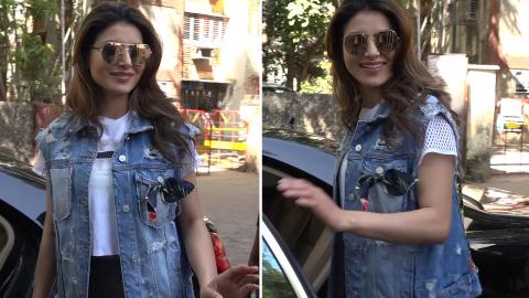 Watch Urvashi Rautela Spotted At Dance Rehearsal Class Video