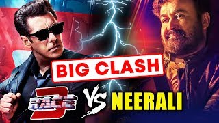 Watch Salman Khan's RACE 3 TO CLASH WITH South Superstar Mohanlal's Film Video