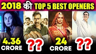 Watch Top 5 Openings Of 2018 | RAID, Padman, Padmaavat, Pari, Sonu Ke Titu Ki Sweety Video