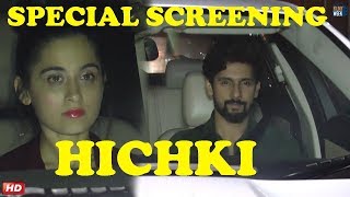 Watch Special Screening of Hichki : Riddhi Dogra, Rohit Roy & Rakesh Vashist Video