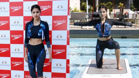 Watch Rhea Chakraborty At Launch Of Speedo And Aquaphysical's H20 Active Collection Video