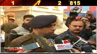 Watch It was a very difficult operation: IGP on Kupwara gunfight Video