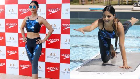 Watch Tanishaa Mukerji At Launch Of Speedo And Aquaphysical's H20 Active Collection Video
