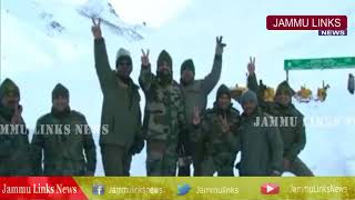 Watch BRO completes snow clearance on NH 1D upto Zero Point Video