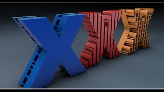Watch Boole Text Styles Making in Cinema 4D Tutorial Video