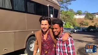 Watch Varun Dhawan in a Fun Mood!!! | BOLLYWOOD | OCTOBER Video