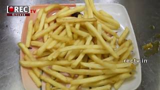 Watch HOW TO PREPARE HYDERABAD FRENCH FRIES II TASTY STREET FOOD II HUNGERS SPOT AT KUKATPALLIrectv india Video
