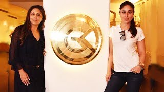 Watch Kareena Kapoor VISITS Gauri Khan's Interior Design Studio 'Gauri Khan Designs' Video