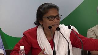 Watch AICC Press Briefing By Sushmita Dev in congress HQ on Office-of-profit case Video