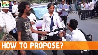 Watch How To Propose? | Social Experiment in India | Proposals in Public | How India Think Video
