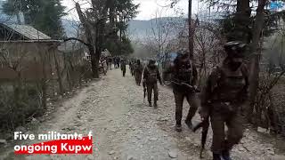 Watch Five militants, four forces' personnel killed in ongoing Kupwara gunfight Video