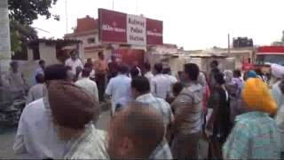 Watch Northen Railway Mens Union Dharna at Railway Station, Jalandhar    04 Oct 2013 Video