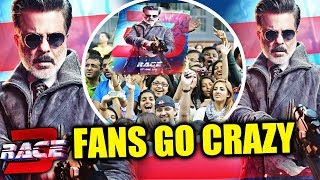 Watch RACE 3 - FANS GO CRAZY Over Anil Kapoor's FIRST LOOK Video