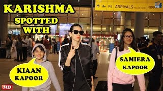 Watch Karisma Kapoor with Daughters | Kiaan Kapoor | Samiera Kapoor | BOLLYWOOD Video