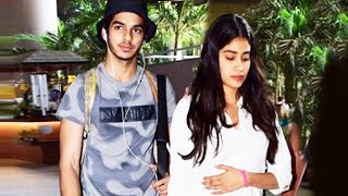 Watch SAD Janhvi Kapoor With Ishaan RETURNS From Dhadak Shoot, Spotted At Airport Video