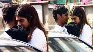 Watch Khushi Kapoor Gets COSY With Mystery Boy In Public Bandra Video