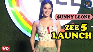 Watch "Sunny Leone in Hot Look" : Launch Of Zee 5 Originals Video