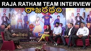 Watch Raja Ratham Movie Team Funny Interview | Rana Daggubati, Nirup Bhandari, Arya, Avanthika Shetty Video