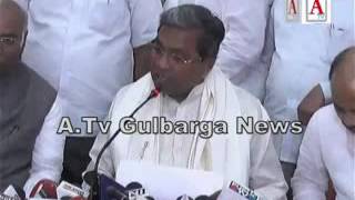Watch karnataka chief minister siddaramaiah press meet A.Tv News 18-9-2016 03 Video