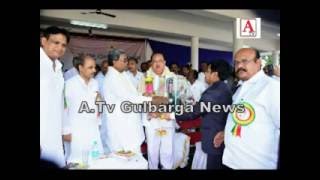 Watch chief minister siddaramaiah Ne Qamar Ul Islam Sab Ki Tahniyat ki Video
