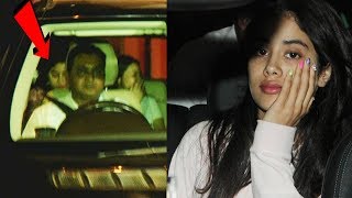 Watch Janhvi Kapoor SPOTTED At Sanjay Leela Bhansali House Video
