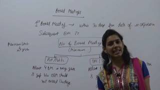 Watch Board Meetings by CA Jaishree Soni | Corporate Laws | Company Law Video