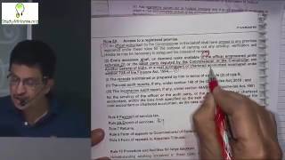 Watch Service Tax Procedures | CA Final Indirect Tax by Prof. Vidyadhar Vaidya Video