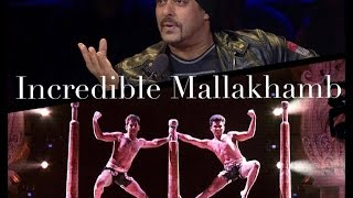Watch India's Got Talent session 7 Finalist Incredible Mallakhamb | golden Freeze awarded performance Video