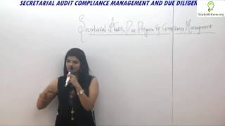 Watch Secretarial Audit, Compliance Management & Due Diligence for CS Professional by CS Disha Kalra Video