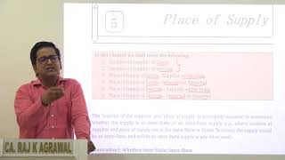 Watch Place of Supply | GST by CA Raj K Agrawal Video
