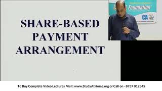 Watch Share Based Payments | CA Final FR New Syllabus by CA Vinod Kumar Agarwal Video