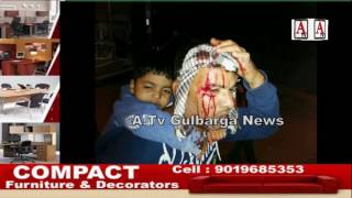 Watch Car Accident At Ring Road Hussin Garden Gate Gulbarga A.Tv News 28-12-2016 Video