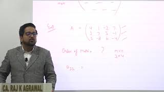 Watch Matrices by CA Raj K Agrawal Video