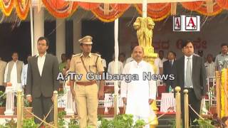 Watch Republic Day Programme at DR Ground Gulbarga A.Tv News 26-1-2017 Video