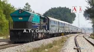 Watch 1st to 5th Feb Gulbarga Se Mumbay K Liye Trains Nahi Chalenge A.Tv News 30-1-2017 Video