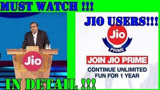 Watch Jio Prime Free for 1 Year!!! Jio PRIME Free Till 2019 Telugu tech tuts Video