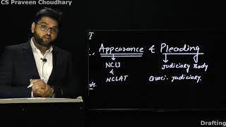 Watch Drafting, Appearances & Pleading by CS Praveen Choudhary Video