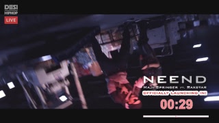 Watch Official Live Launch of NEEND - Haji Springer Ft. Raxstar Video