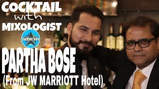 Watch cocktail with mixologist partha bose | dada bartender | cocktail ayurvedic tequilana | cocktail Video