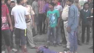 Watch 15 Oct 2013   Punjab Police Bus Accident with Bike 1 Dead in Kapurthala Chowk Jalandhar Video