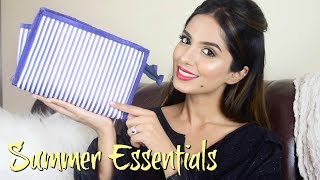 Watch SUMMER BEAUTY ESSENTIALS FOR TRAVEL l BeautyConfessionz Video